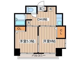 リッツコ－ト宮町の物件間取画像